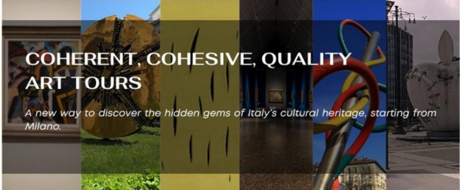 ItinerARTE cultural tour website banner